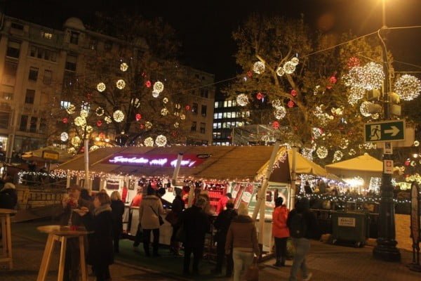 Christmas market budapest