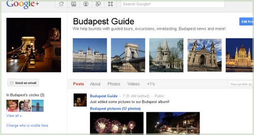 Budapest Guide on Google+