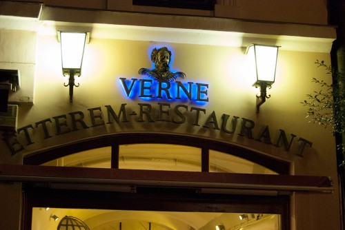 Verne Restaurant in Budapest