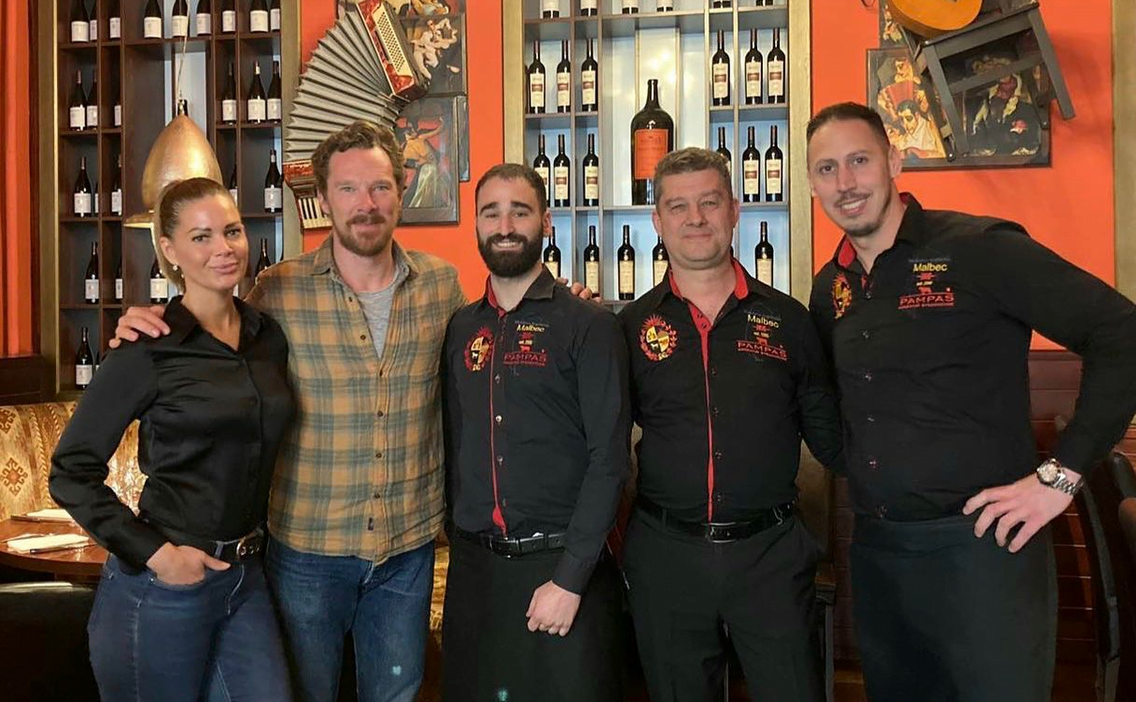 Benedict Cumberbatch ate in Pampas Steakhouse while Adrian Brody celebrated his 50th birthday in Rosenstein Vendeglö. Where will you eat?