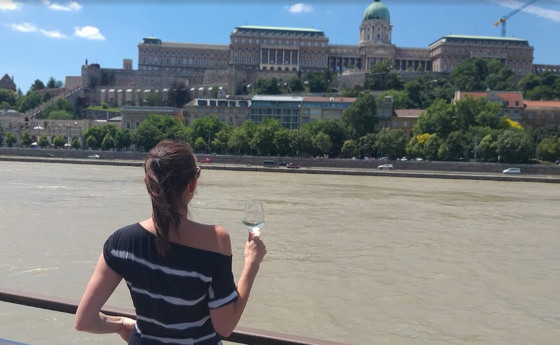 castle in background