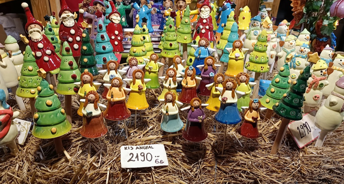 Céramique sur les marchés de Noël