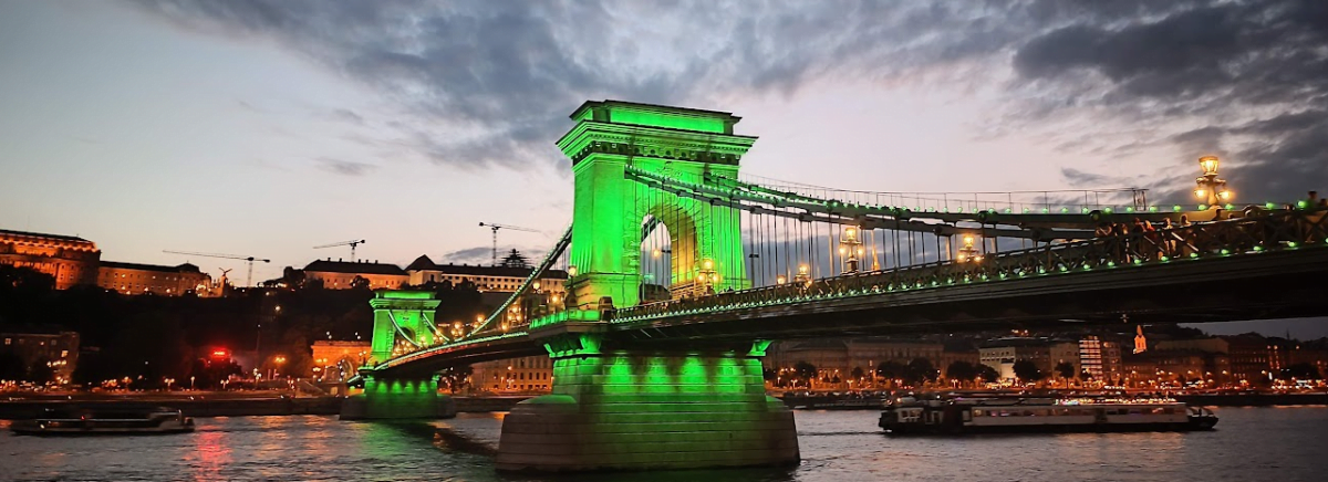 Neue Kettenbrücke in Budapest